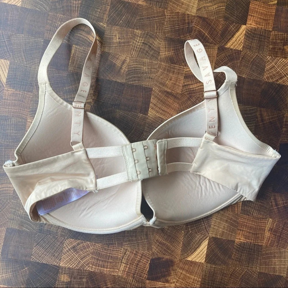 SAVAGE X FENTY T-Shirt Bra Padded Honey Nude 36DDD - Picture 6 of 7